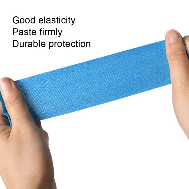 3 PCS Muscle Tape Physiotherapy Sports Tape Basketball Knee Bandage, Size: 5cm x 5m(Rose Red)