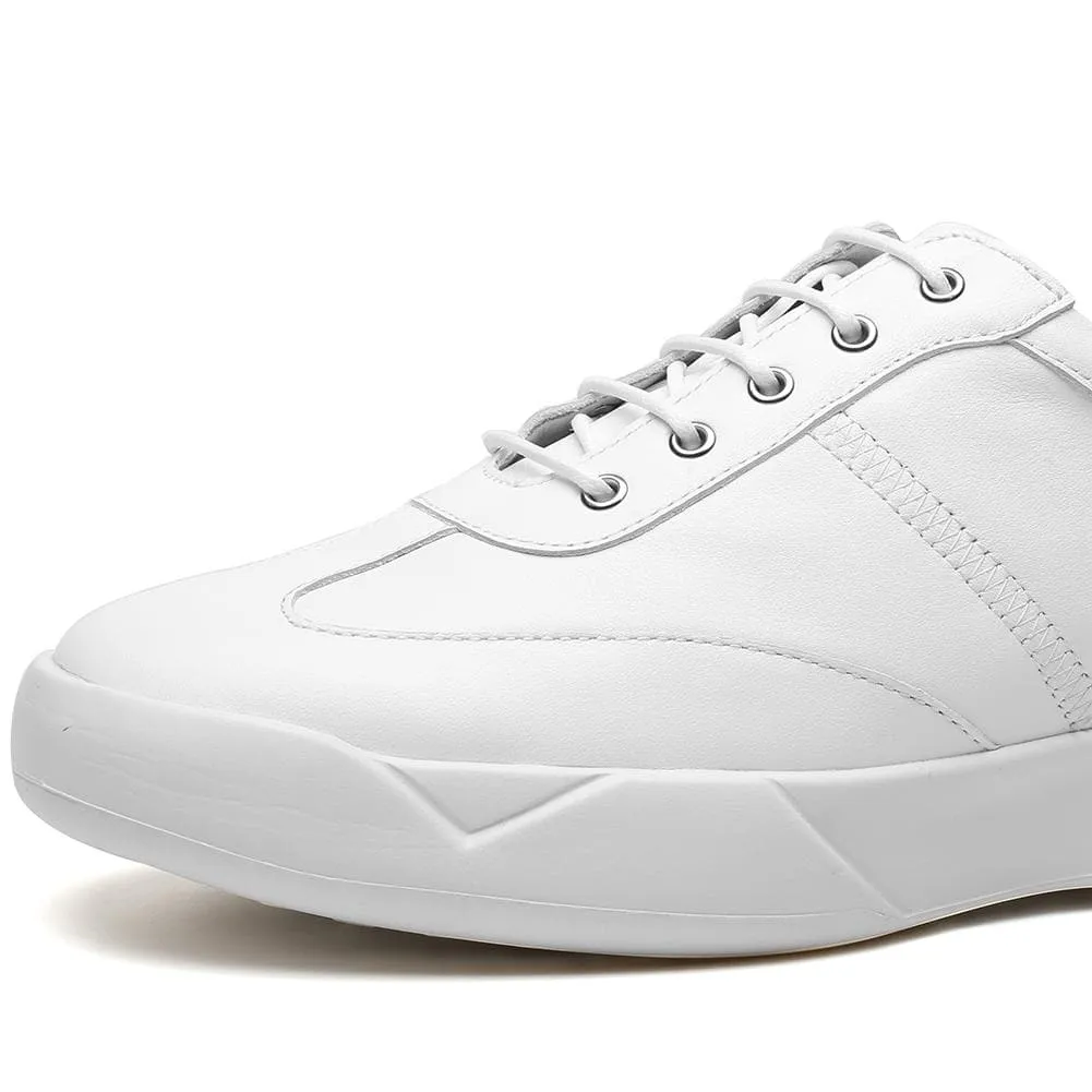 7 CM / 2.76 Inches CMR CHAMARIPA Casual Tall Men Shoes Leather Elevator Shoes for Men