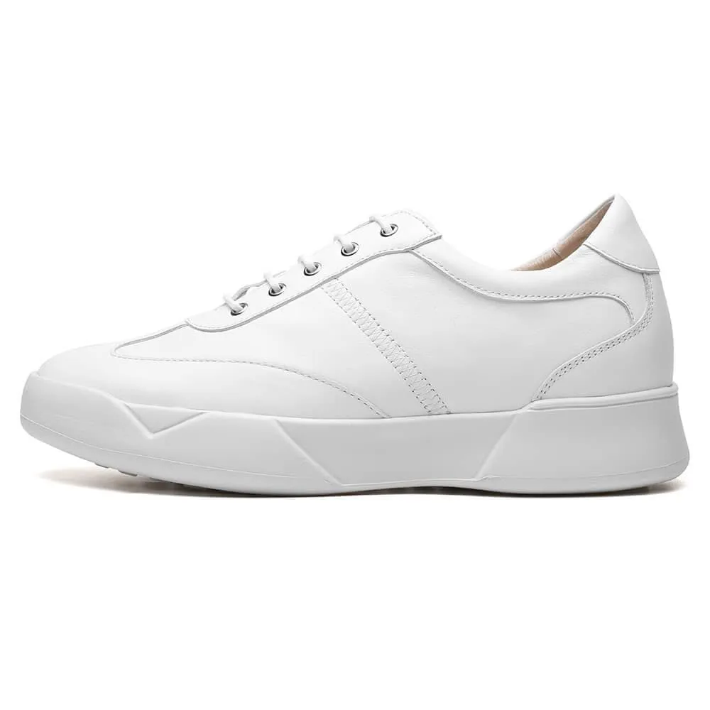 7 CM / 2.76 Inches CMR CHAMARIPA Casual Tall Men Shoes Leather Elevator Shoes for Men