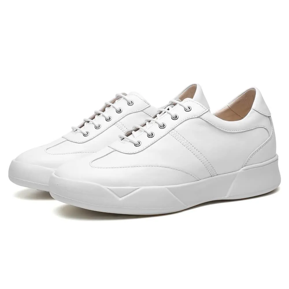 7 CM / 2.76 Inches CMR CHAMARIPA Casual Tall Men Shoes Leather Elevator Shoes for Men