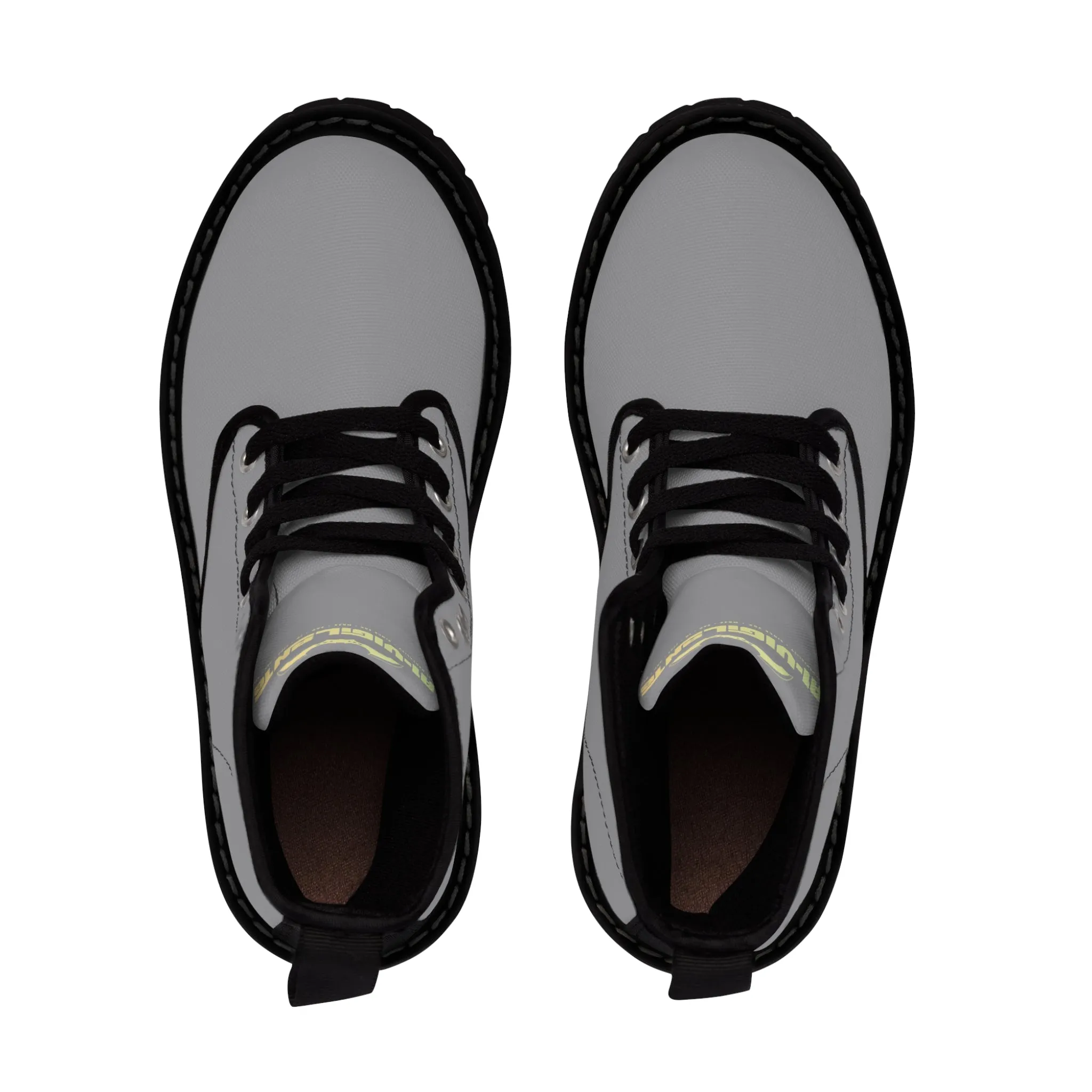 A1- Vigilante Grey Canvas Boots