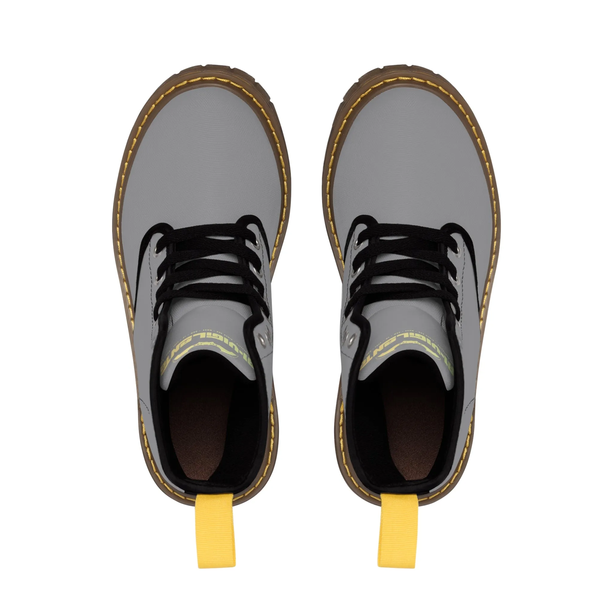 A1- Vigilante Grey Canvas Boots