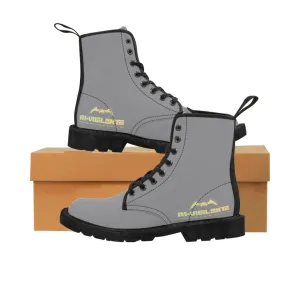A1- Vigilante Grey Canvas Boots