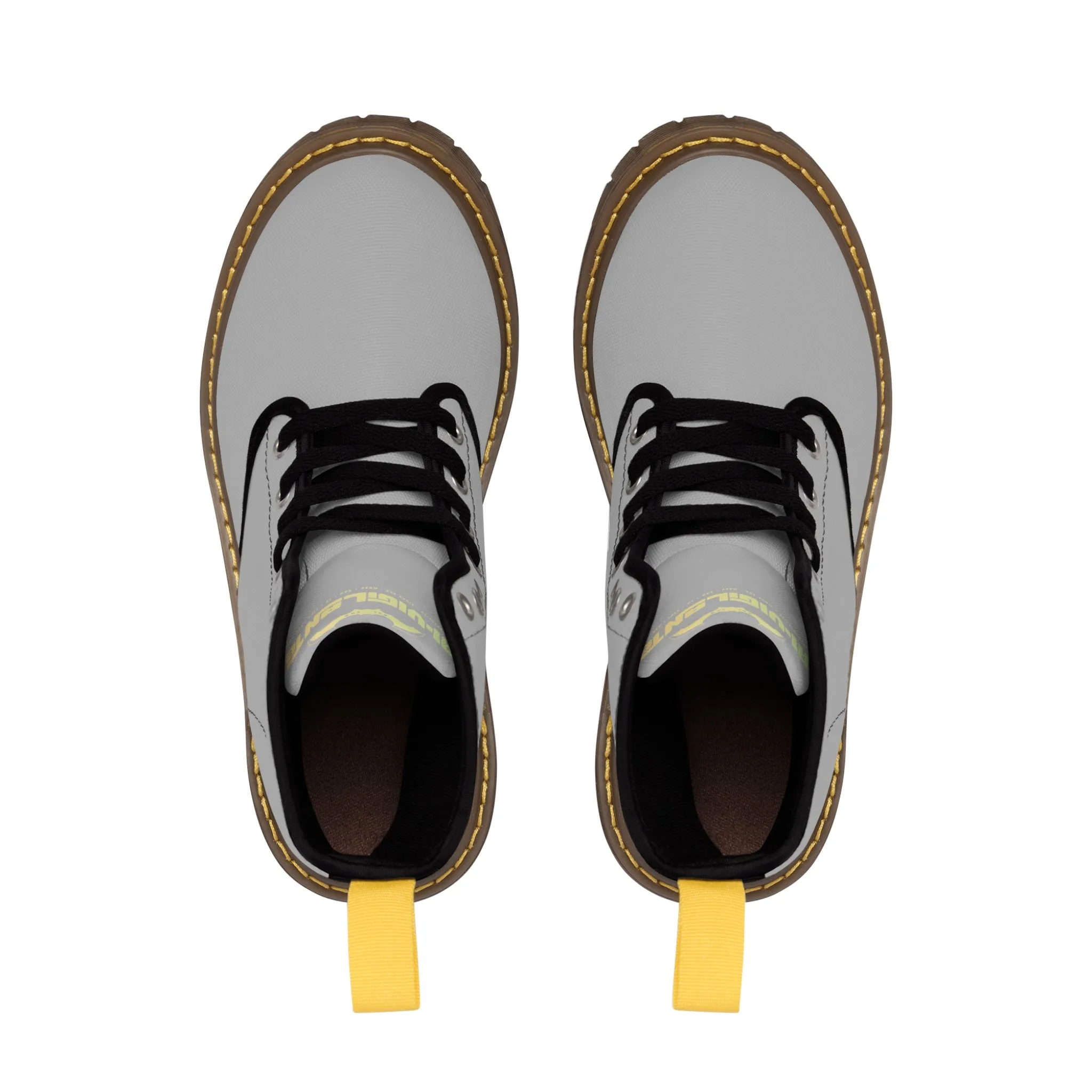 A1- Vigilante light Grey Canvas Boots
