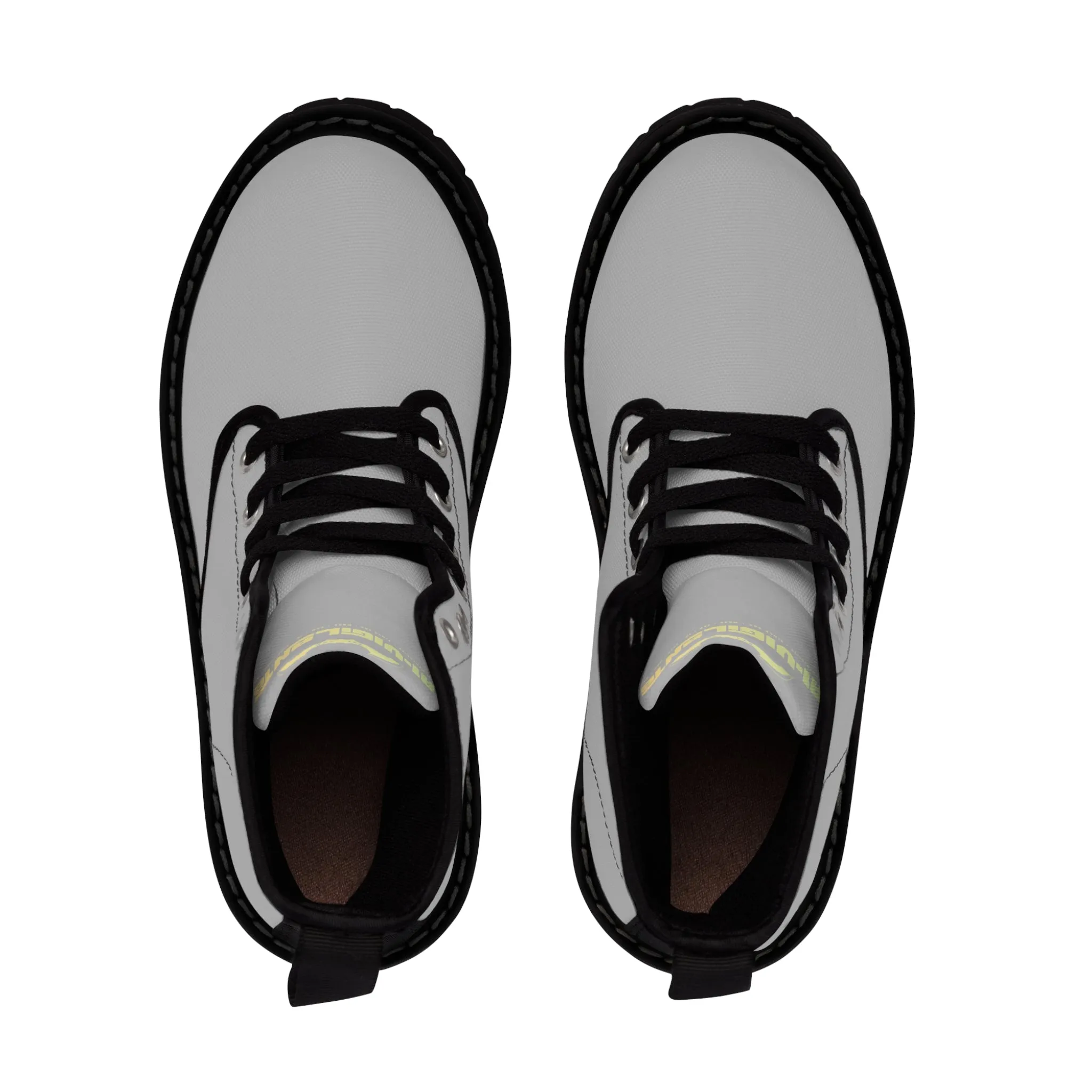 A1- Vigilante light Grey Canvas Boots