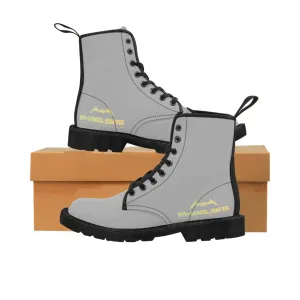 A1- Vigilante light Grey Canvas Boots