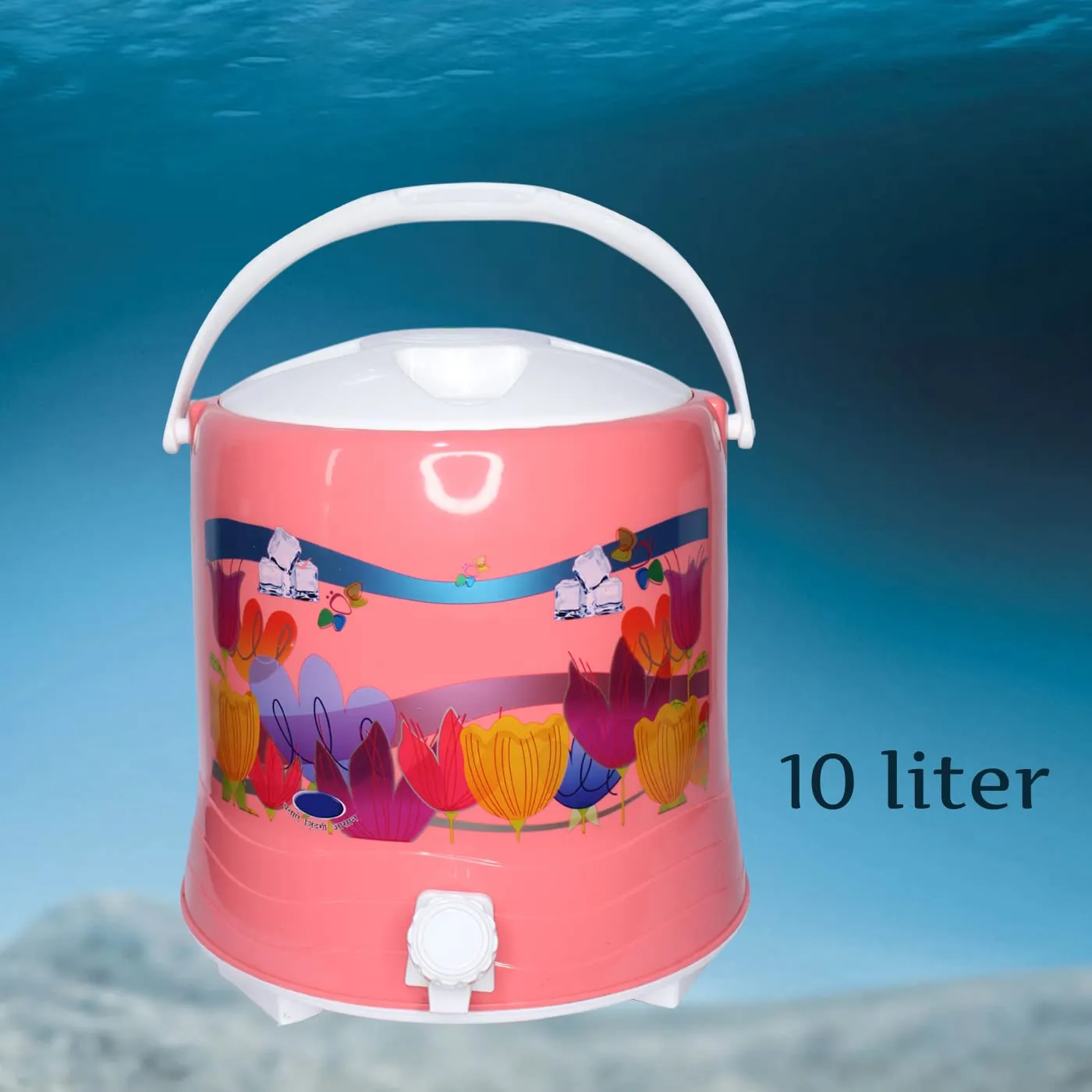AASA Travelling Use Insulated Water Camper Jug for Water Storage Multicolor (10Liters)
