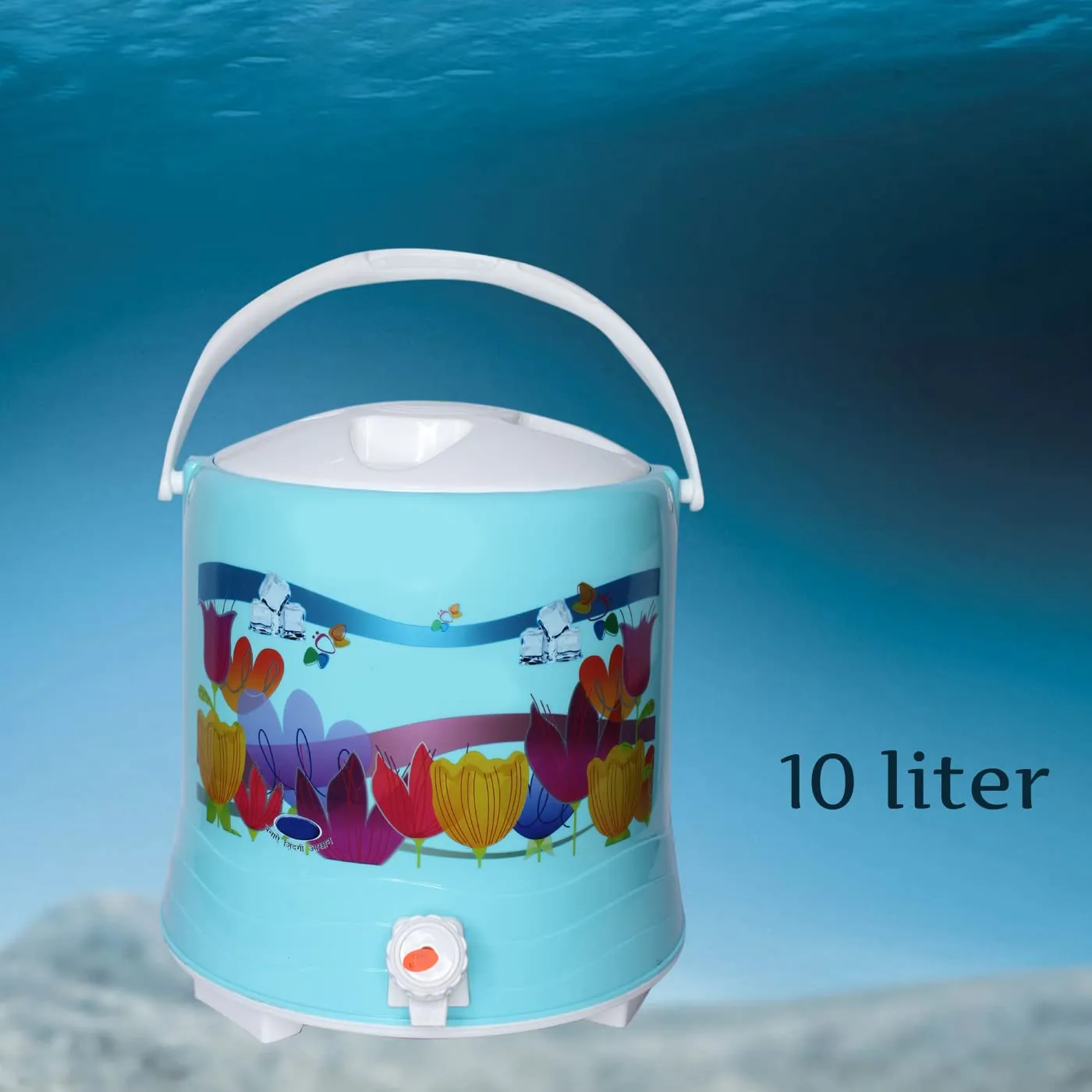 AASA Travelling Use Insulated Water Camper Jug for Water Storage Multicolor (10Liters)