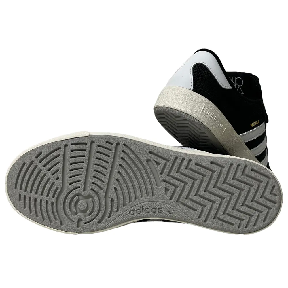 Adidas Nora Core Black Cloud White Gray Two Suede Shoes