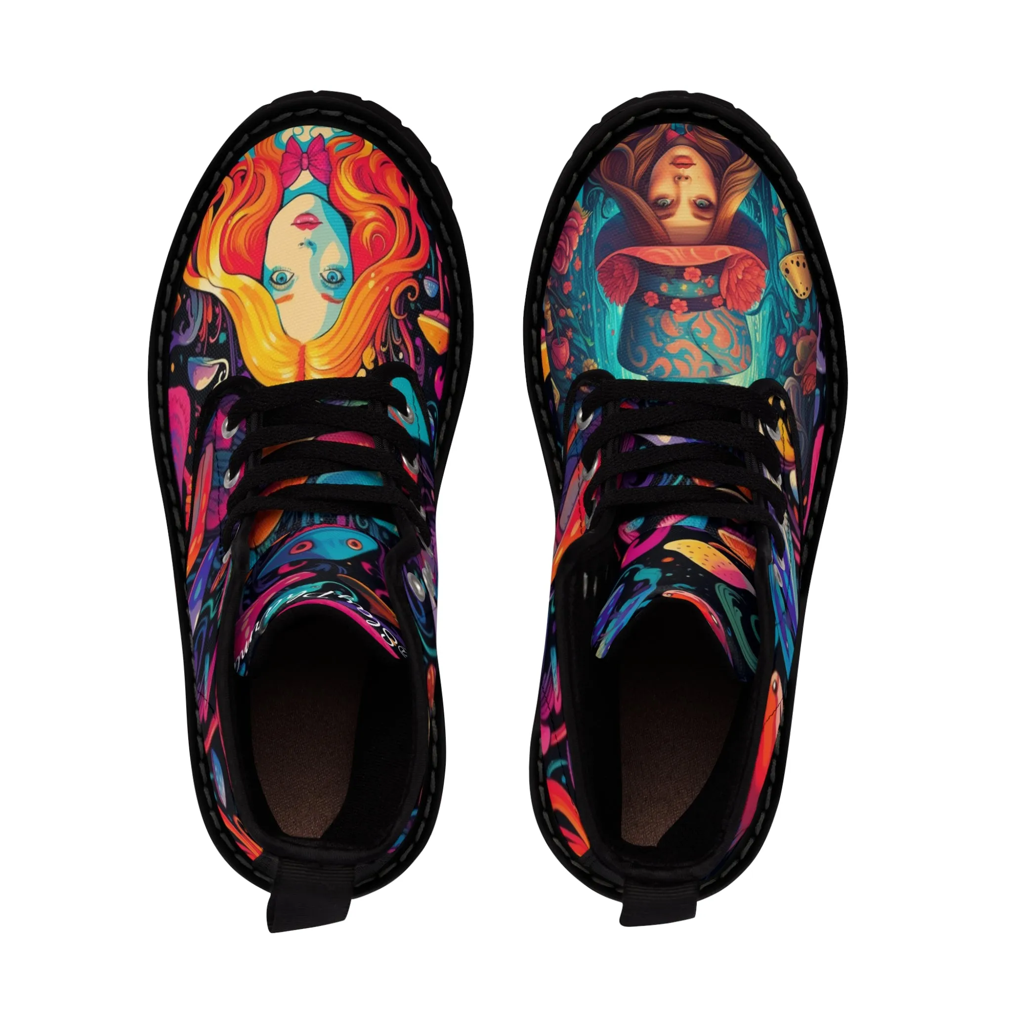 Alice Slays All Day Women's Canvas Boots