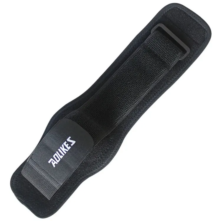 Aolikes  Adjustbale Tennis Elbow Support Guard Pads Compression Recovery Forearm Sleeve Band(Black)