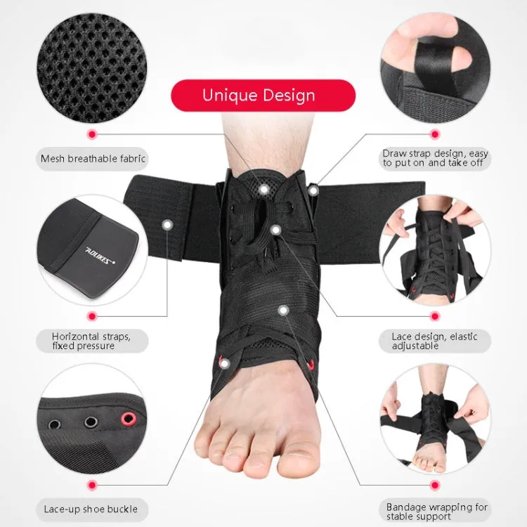 AOLIKES HH-7138 Eight-Shaped Strap Support Ankle Support Ankle Sports Anti-Sprain Protective Gear, Specification: S (36.5-39)