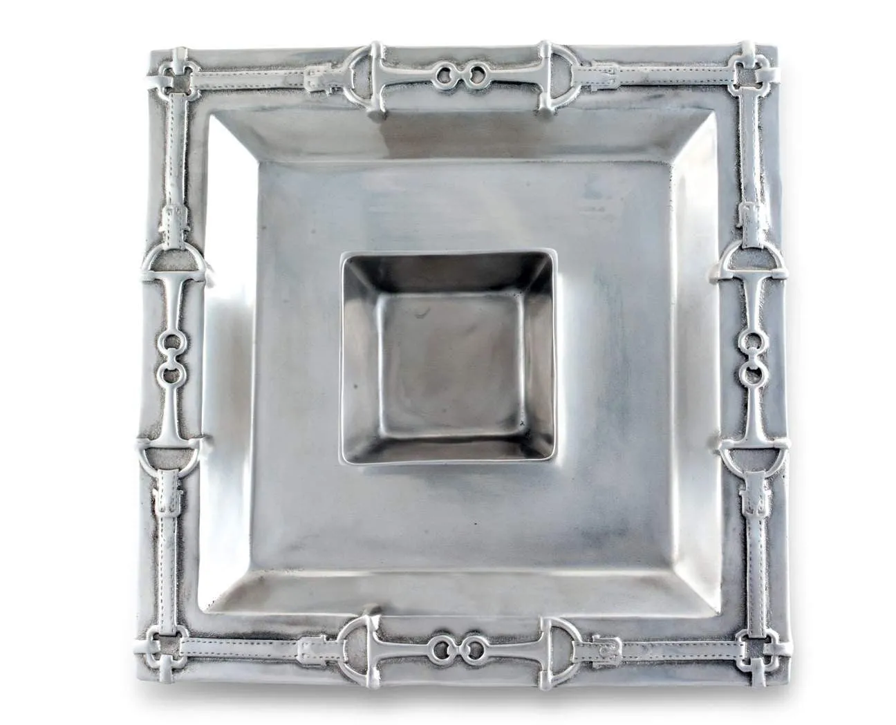 Arthur Court Equestrian Chip & Dip Tray