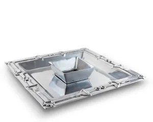 Arthur Court Equestrian Chip & Dip Tray