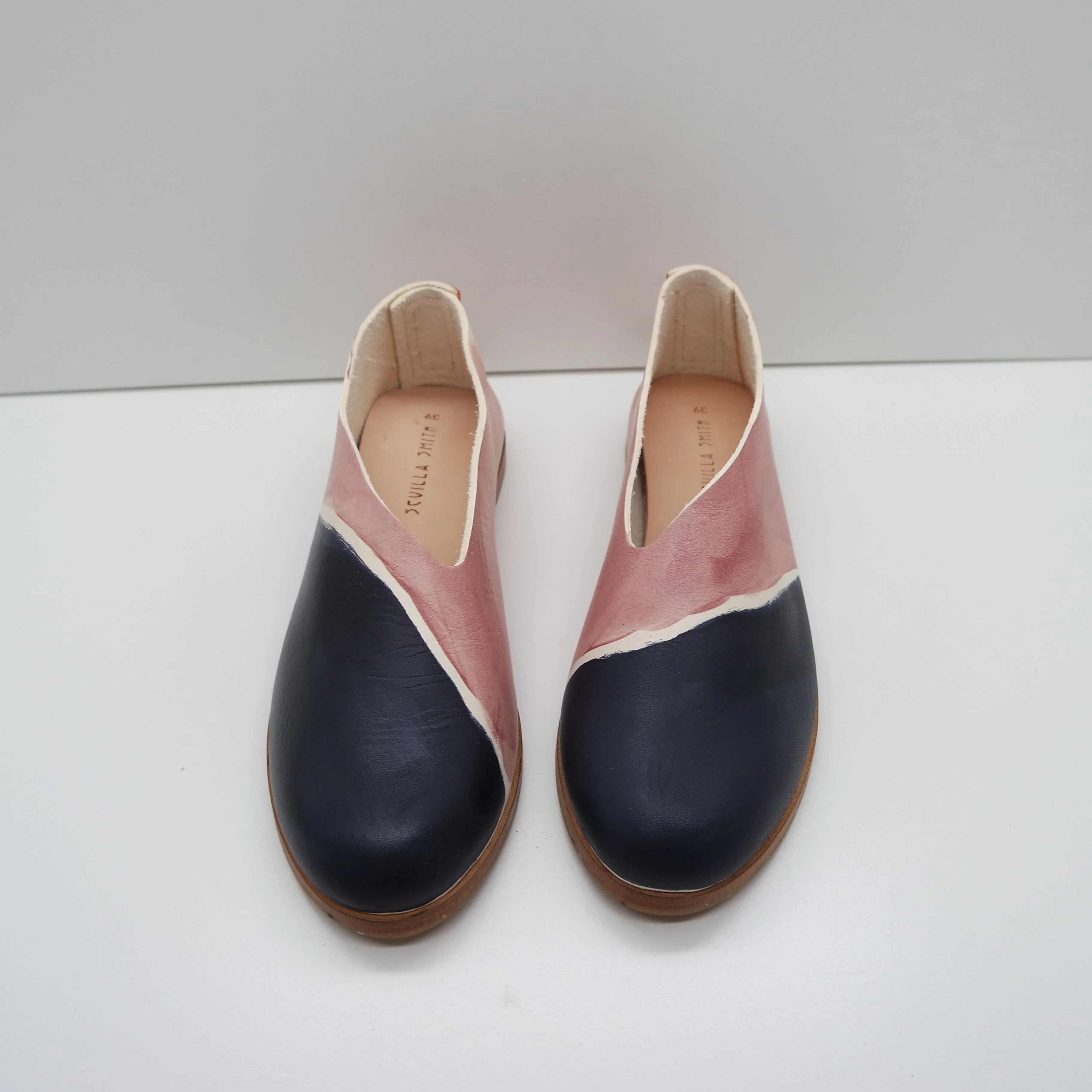 BBF24 SALE. SIZE 41. THE RAE. TWO TONE NORI AND BLUSH. PHL