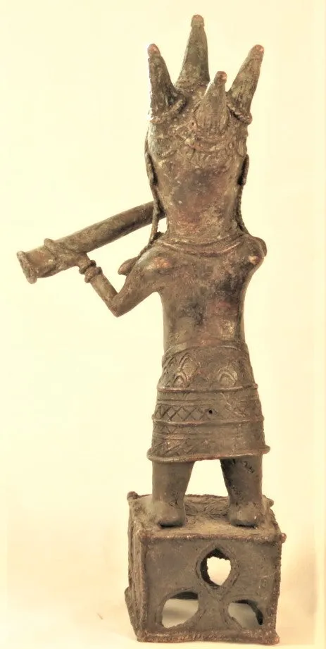 Benin Court Horn Blower