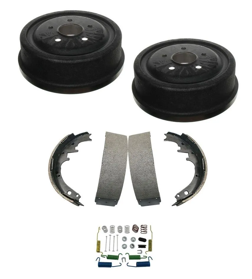 Brake Drums Brake ShoesSprings for Ford Ranger 88-94 with LARGER SIZE 10" Drums