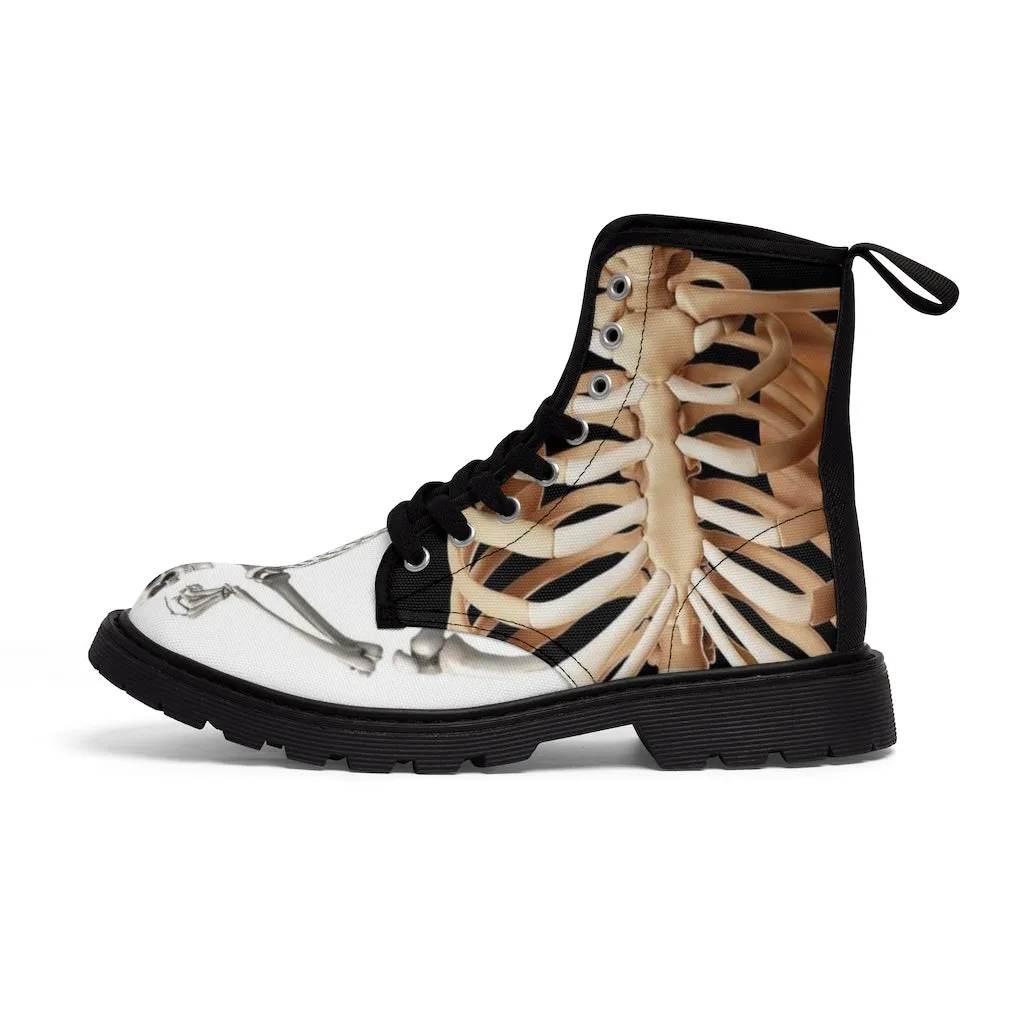 Canvas Boots AL BLUE DESIGNED