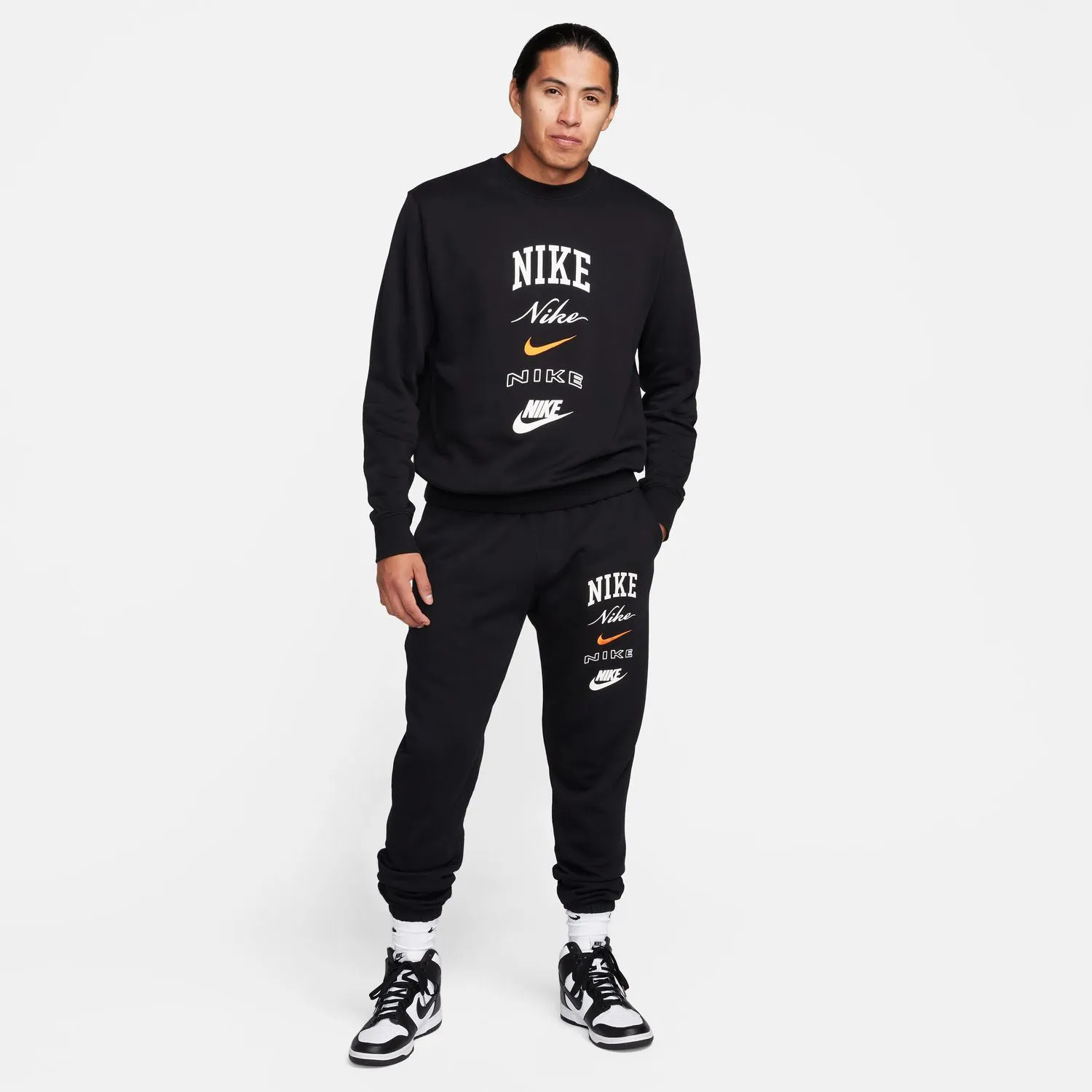 Club Fleece Stack Logo Pant - Mens
