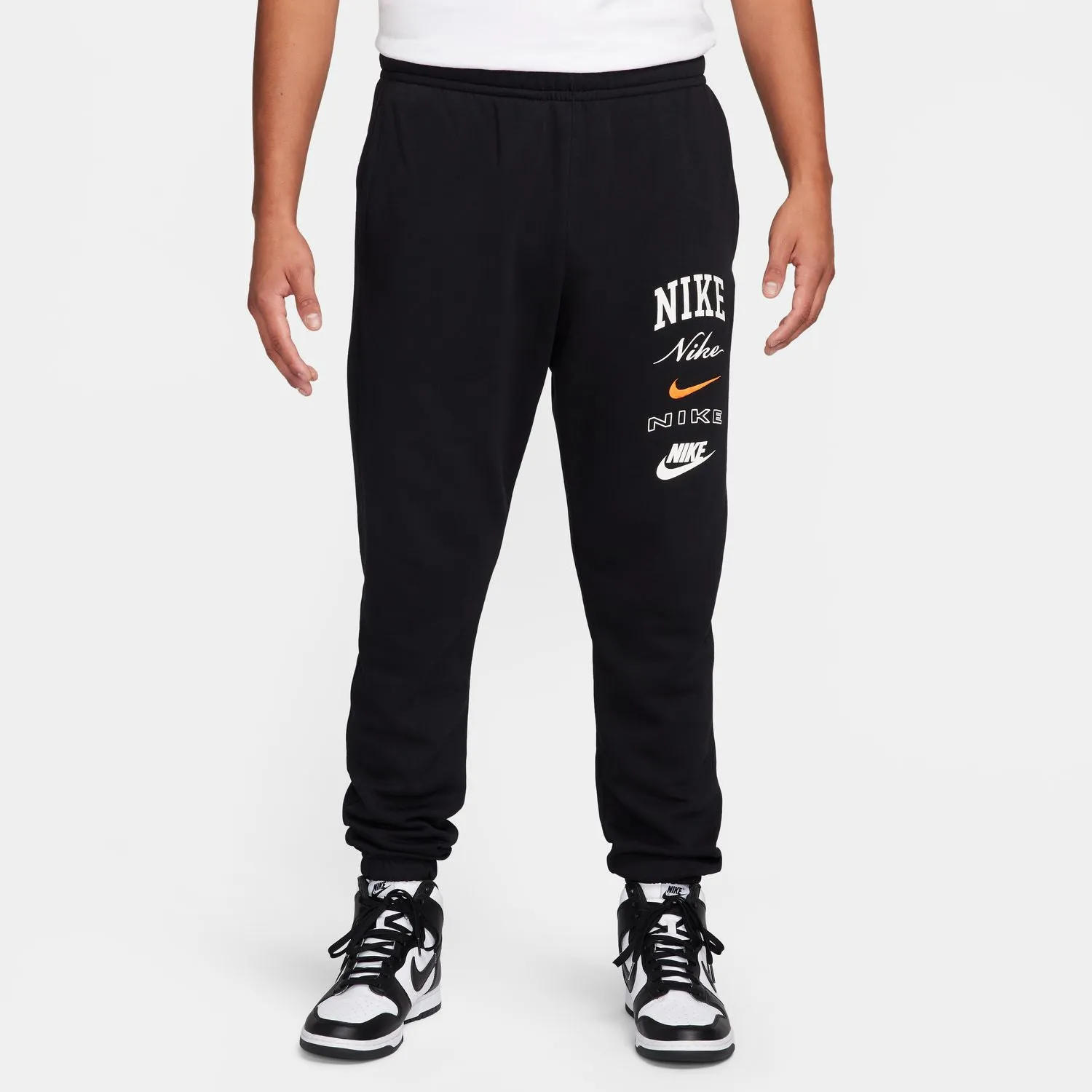 Club Fleece Stack Logo Pant - Mens
