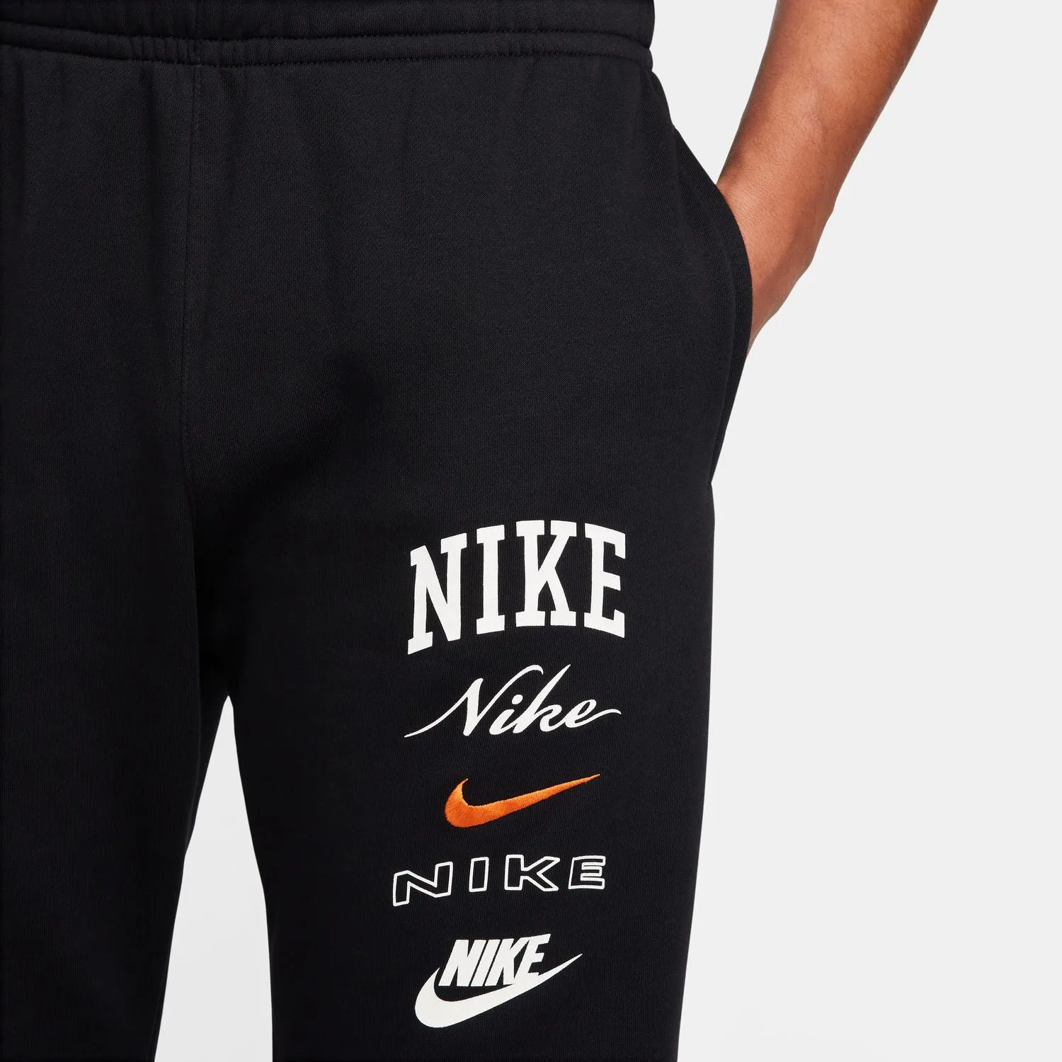 Club Fleece Stack Logo Pant - Mens
