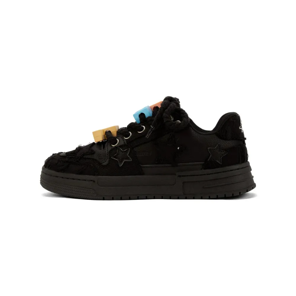 “Colorful Black”Shoes