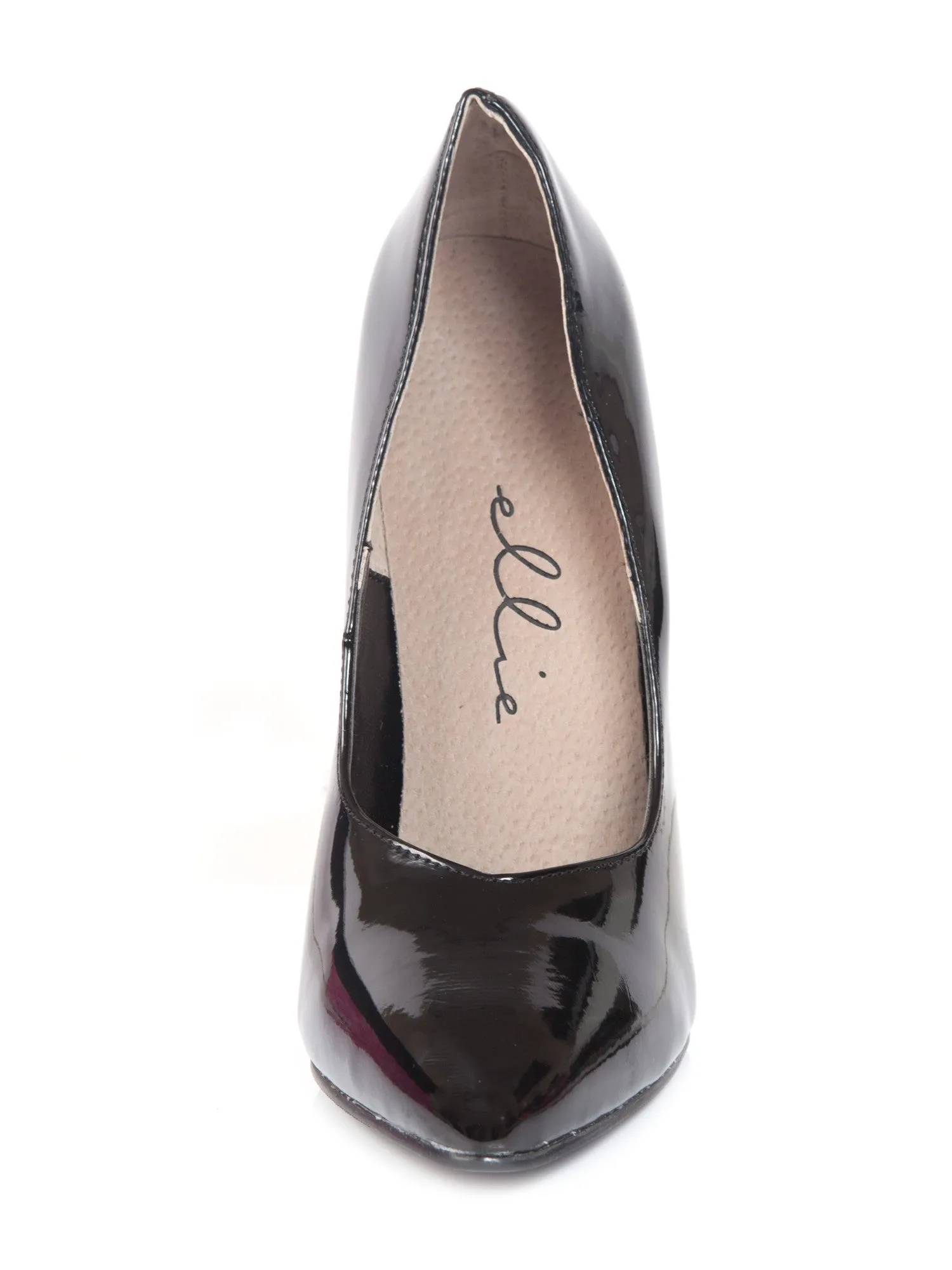 Court Shoe With Red Heel
