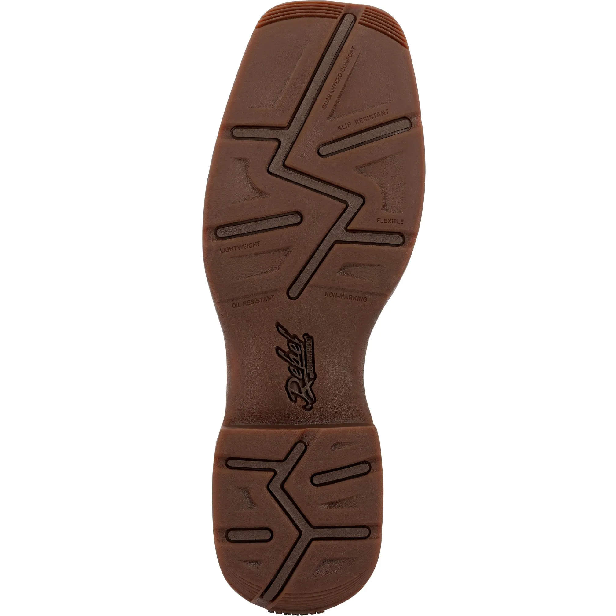 Durango Rebel Pull-On Leather Square Toe Boot DB4443