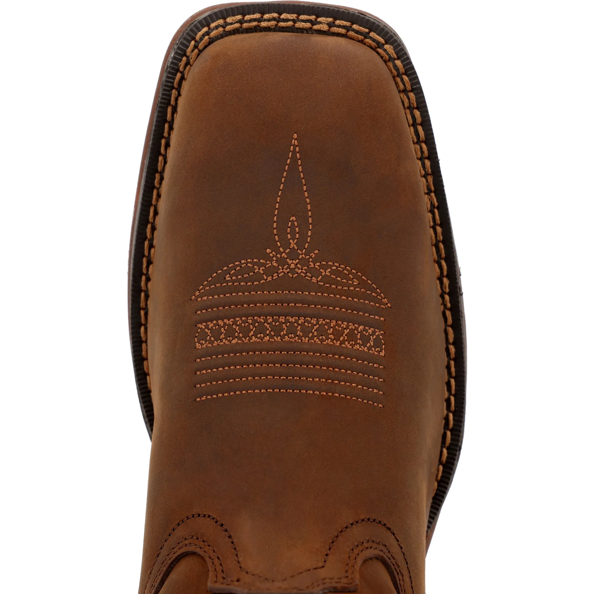 Durango Rebel Pull-On Leather Square Toe Boot DB4443
