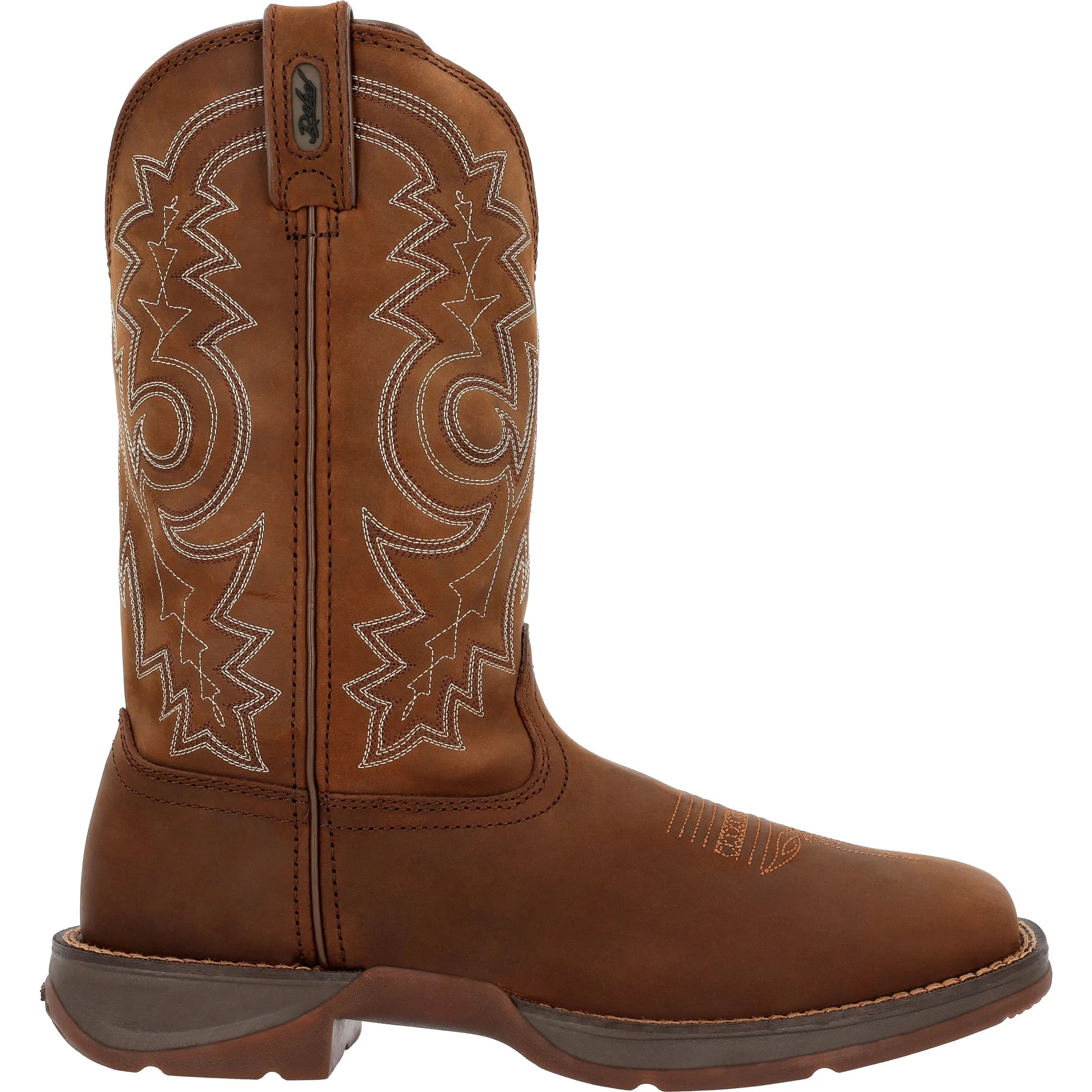 Durango Rebel Pull-On Leather Square Toe Boot DB4443