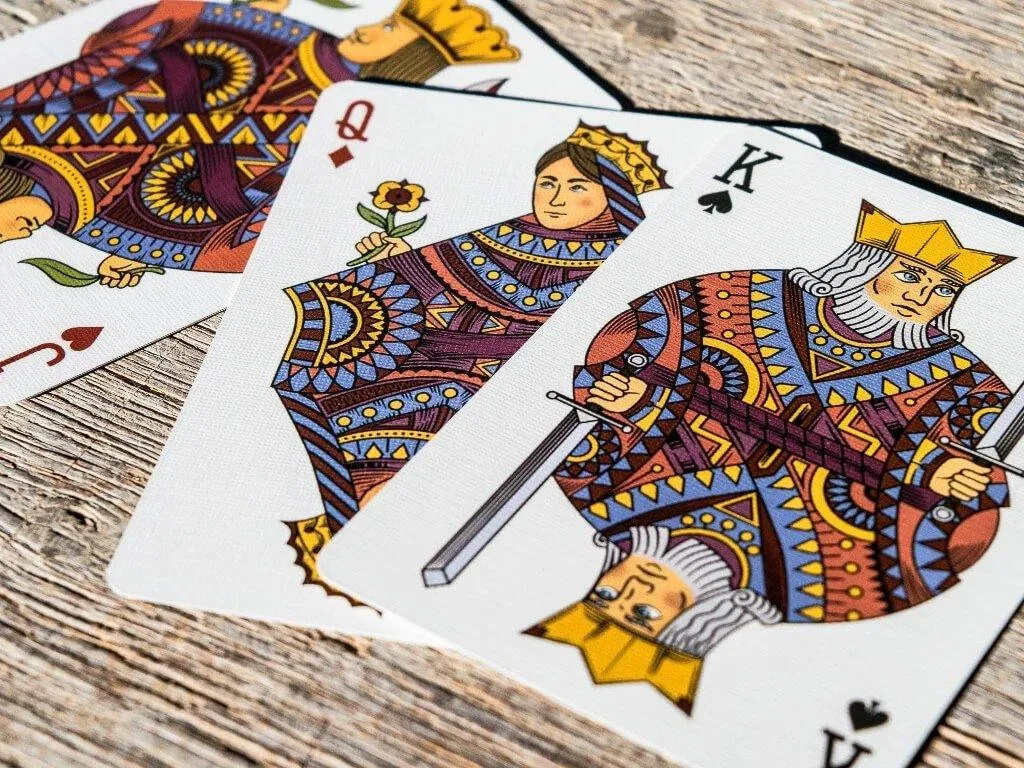 Elephant Desert Playing Cards