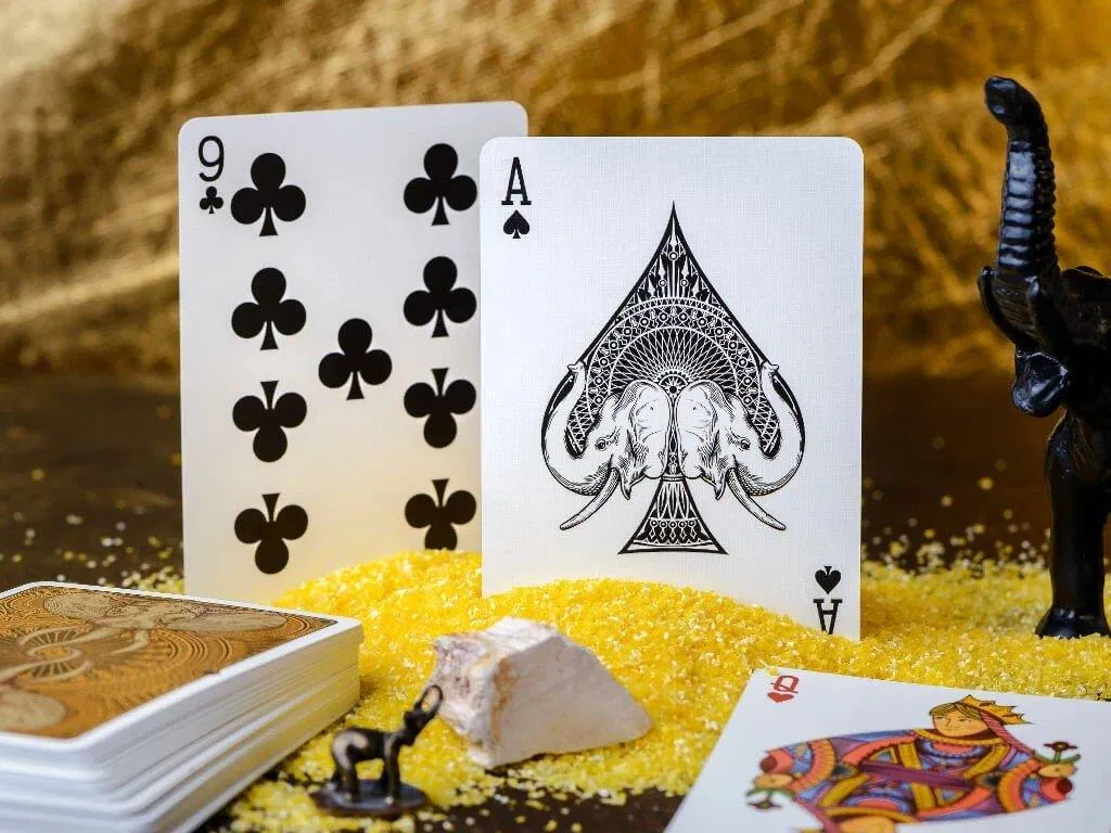 Elephant Desert Playing Cards