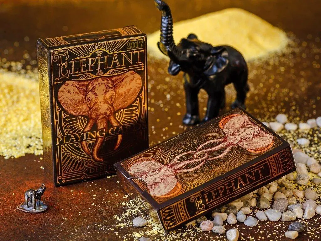 Elephant Desert Playing Cards