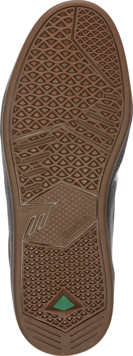 Emerica Mens Ksl G6 Black Black Gum Shoes