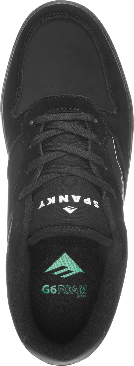 Emerica Mens Ksl G6 Black Black Gum Shoes