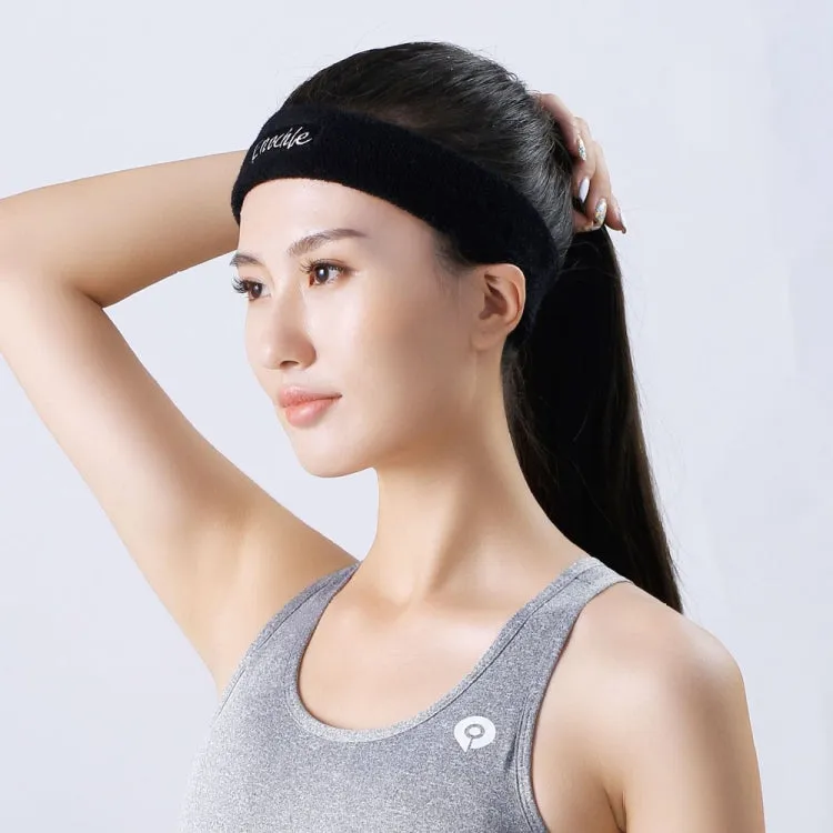 Enochle Sports Sweat-Absorbent Headband Combed Cotton Knitted Sweatband(Red)