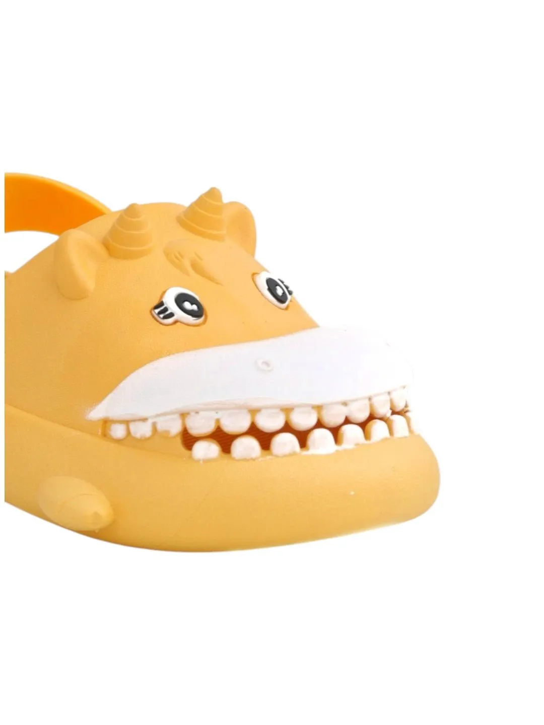 Happy Hippo Yellow Clogs for Boys- Splash into Fun & Comfort