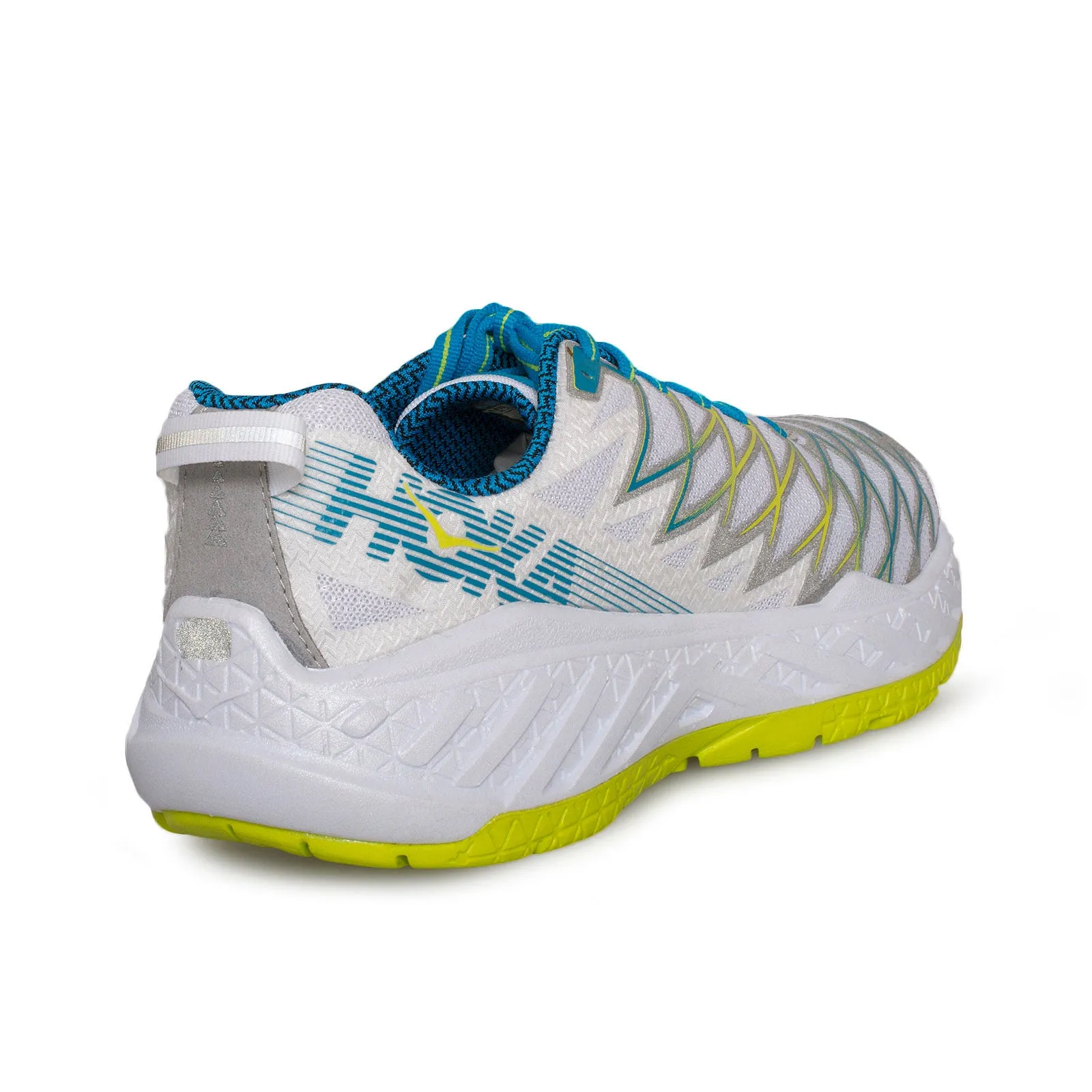 Hoka One One Clayton 2 White / Acid Running Shoes - Women's