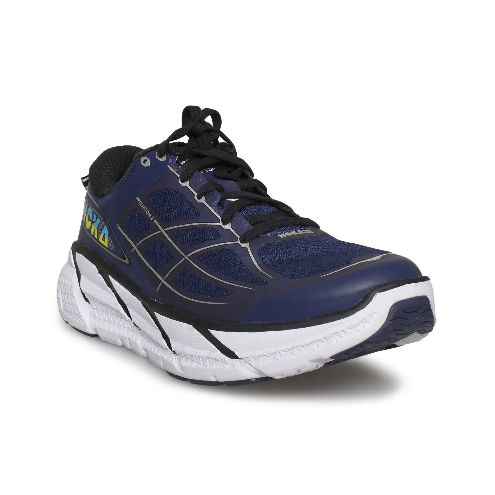 Hoka One One Clifton 2 Astral Aura / Citrus Running Shoes