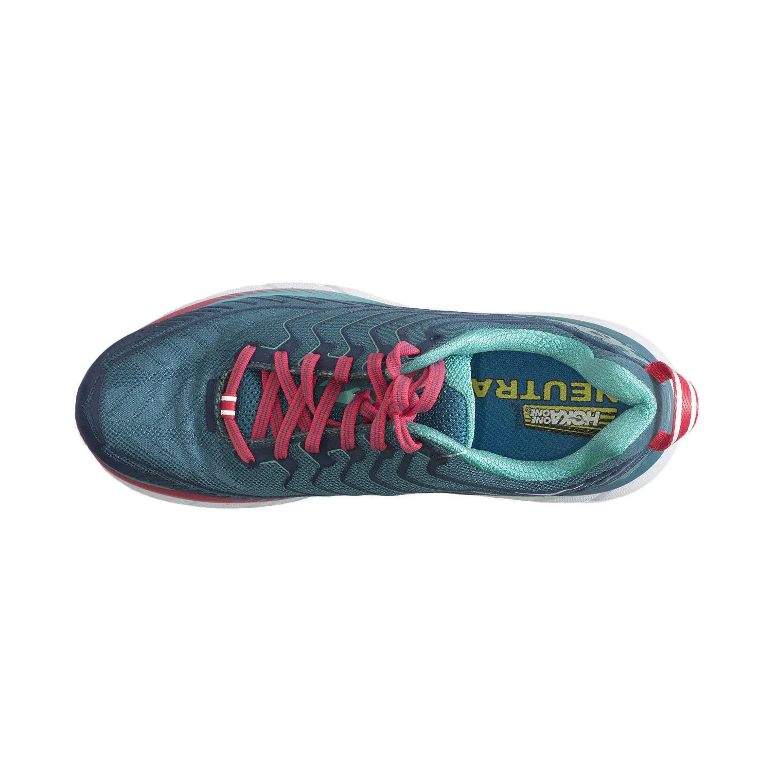 Hoka One one Clifton 4 Blue Coral / Ceramic Running Shoes