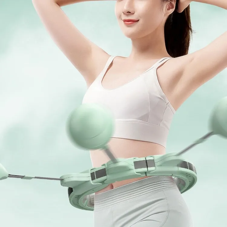 Intelligent Counting Magnetic Therapy Massage Fitness Ring  Silicone Pad, Within 230 Catties(Avocado Green)