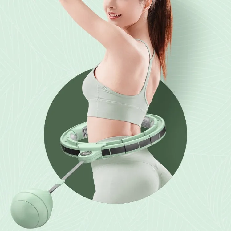 Intelligent Counting Magnetic Therapy Massage Fitness Ring  Silicone Pad, Within 230 Catties(Avocado Green)