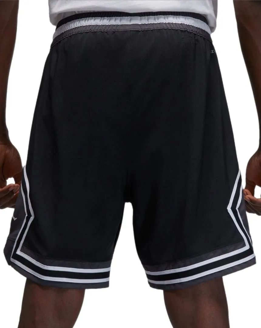 Jordan Dri-Fit Woven Diamonds Shorts - Black / White