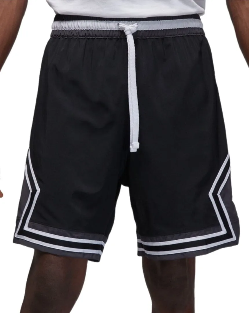 Jordan Dri-Fit Woven Diamonds Shorts - Black / White