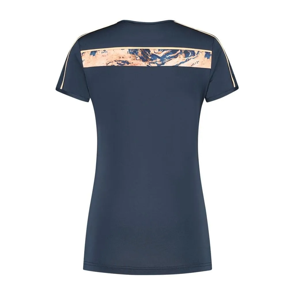 K-Swiss Hypercourt Crew Tee 3 Womens Badminton T-Shirt - Peacoat