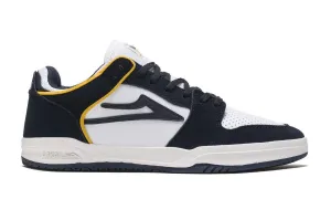 Lakai Telford Low Manch Skate Shoes - Navy / White