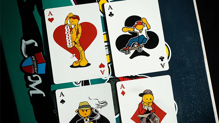 Lance Mountain Doughboy Skateboard Playing Cards