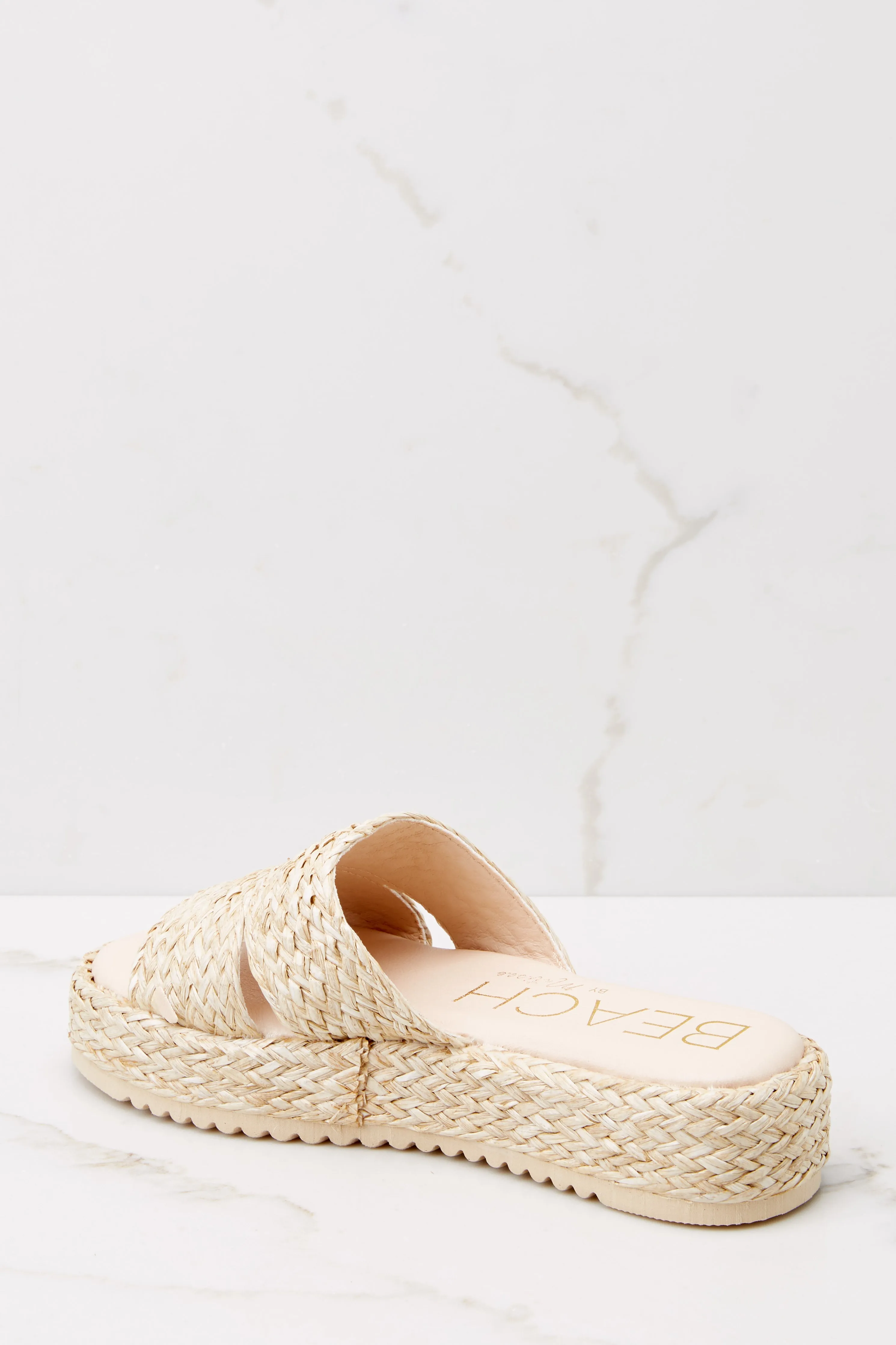 Layback Natural Platform Sandal