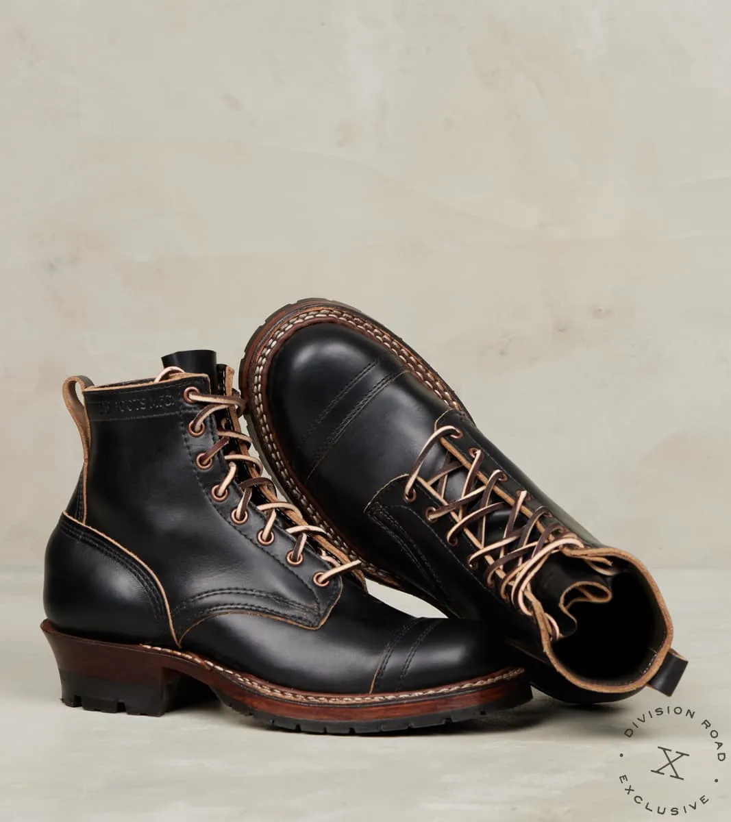 Logger 350 - 55 - Split Commando - Horween Black CXL