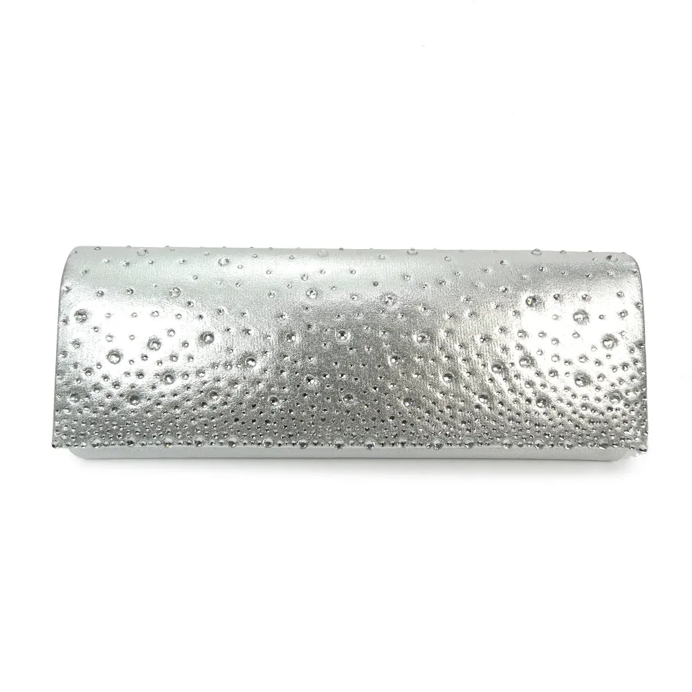 Lunar Argo Metallic Evening Handbag with Sparkle